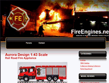 Tablet Screenshot of fireengines.net